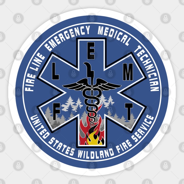 Fire Line EMT Sticker by Firethreadz